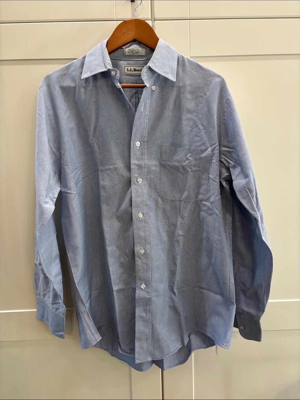 L.L. Bean Men’s Light Blue Dress Shirt